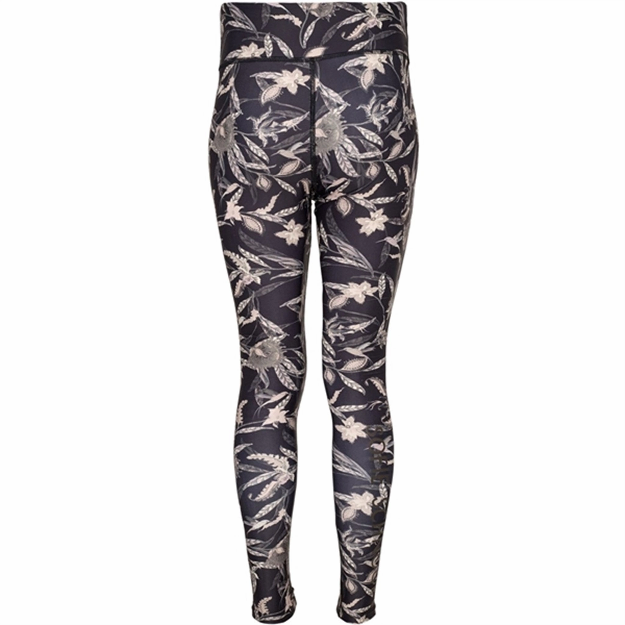 Sofie Schnoor Young Black Leggings Trend Seeker Pilates Session Double Layer Dance Practice