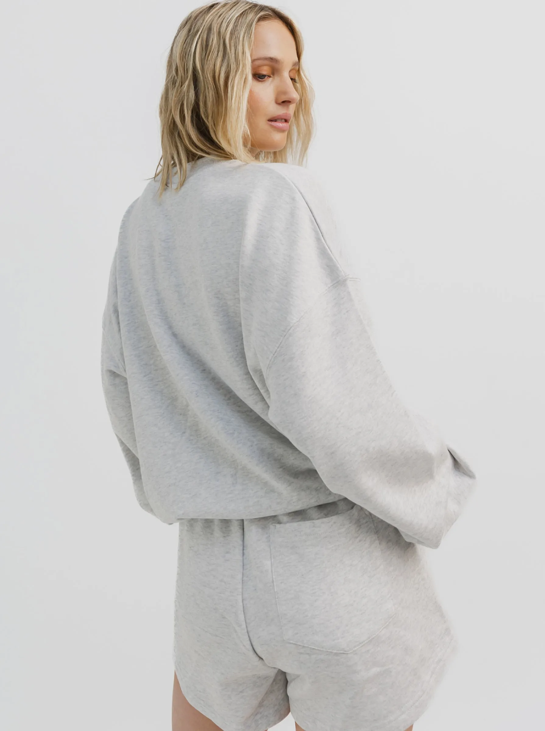 Everyday Comfort Yak like Heritage Crew In Snow Marle