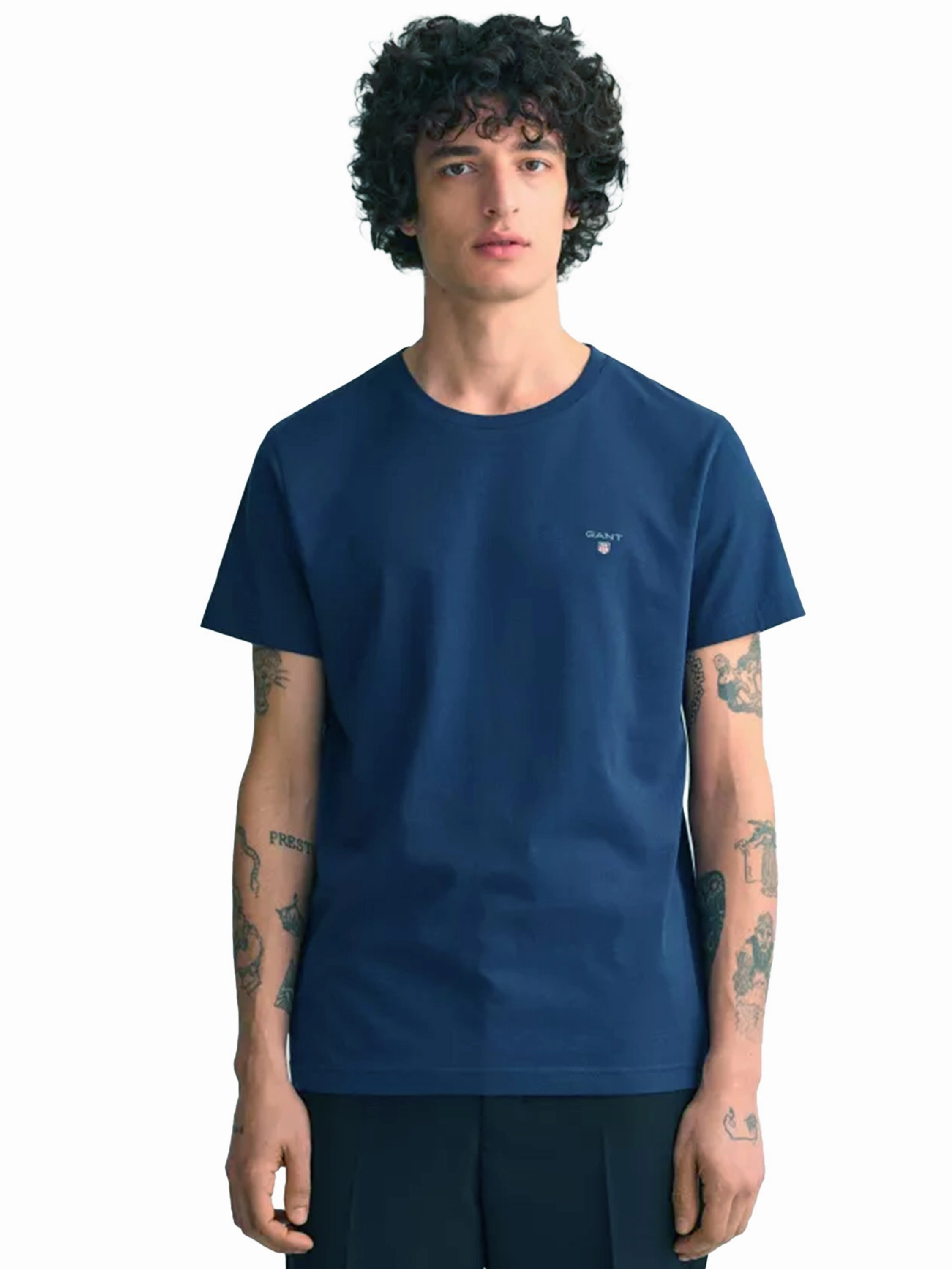 Seasonal Wear Relaxed Style Gant Mens Original T-Shirts