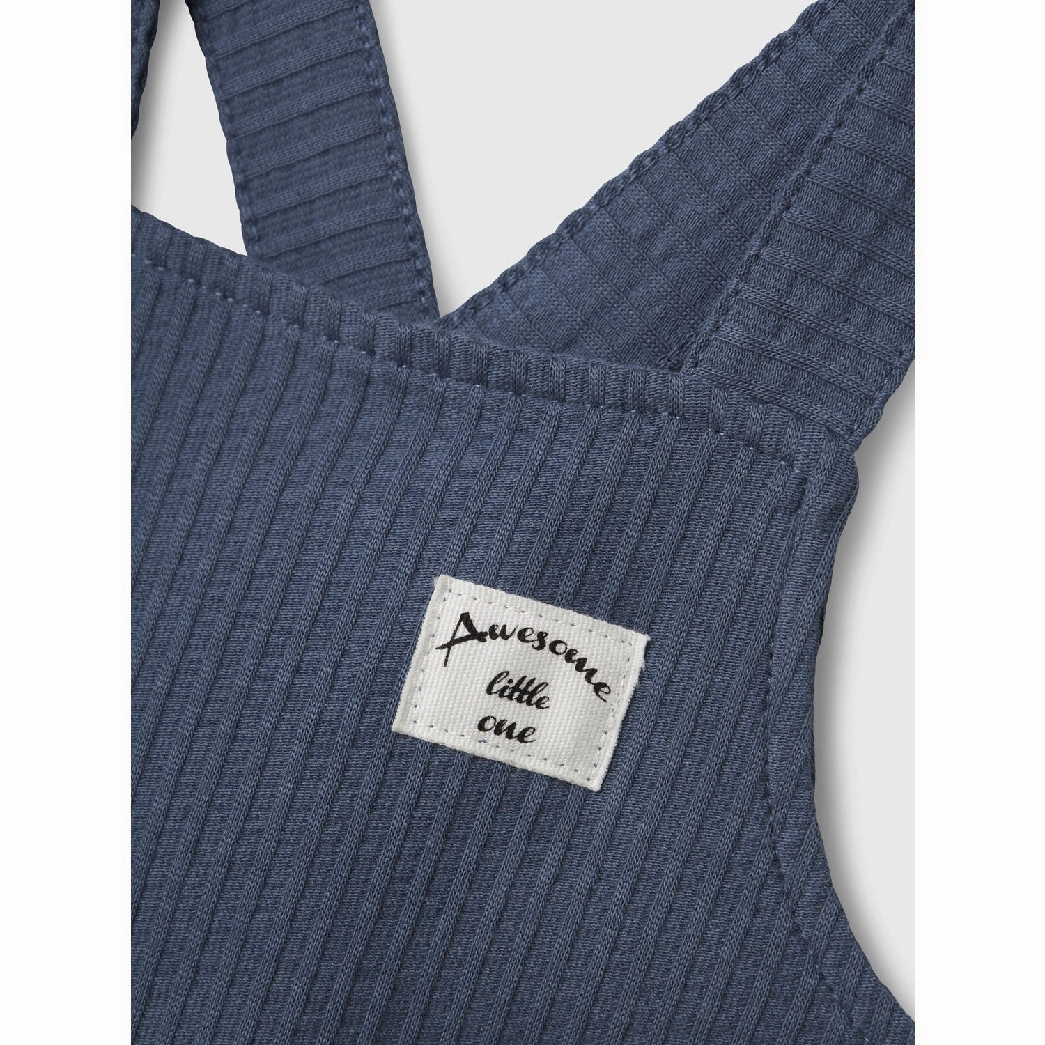 High-waisted fit Casual Comfort Fit Name It China Blue Toby Overalls