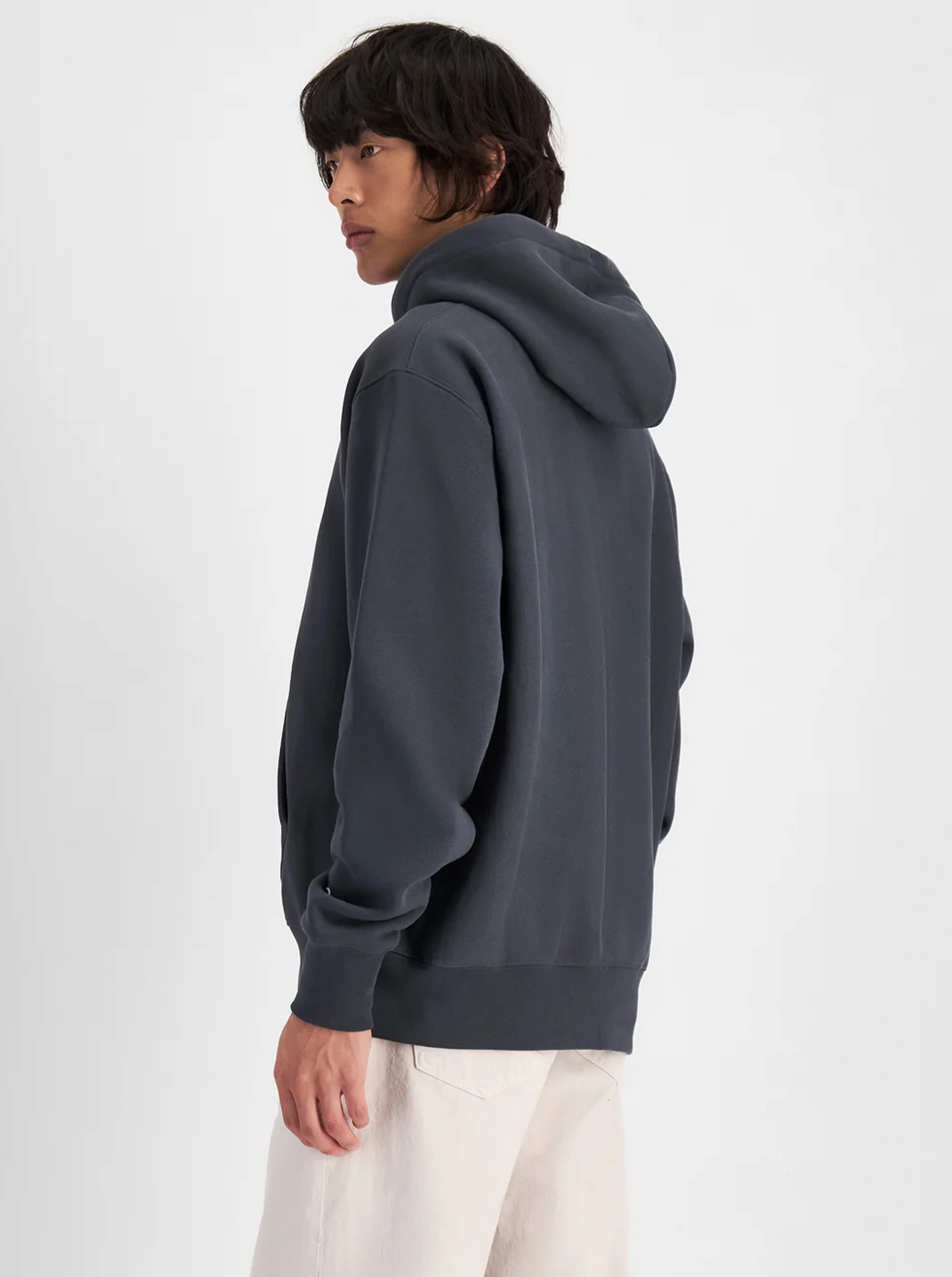 Street Edge Reverse Weave C Logo Hoodie Unisex