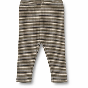 Perfect Stretch Wheat Multi Stripe Leggings Jules