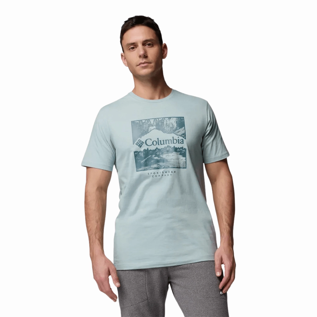 Columbia Seasonal Logo T-Shirt Men perfect for all-day wear