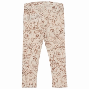 Soft Gallery Birch Paula Owl Woold Leggings Hot Weather