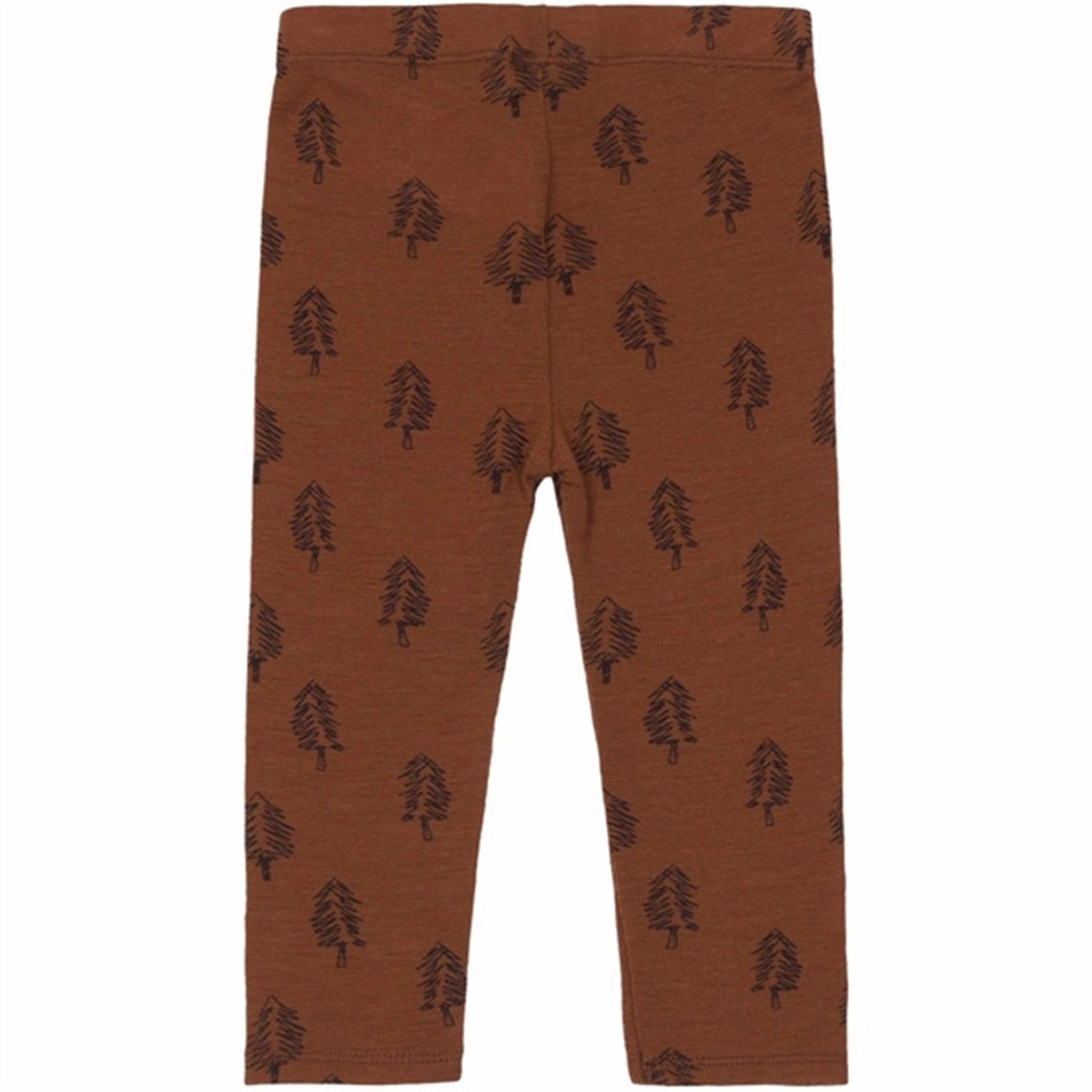 Soft Gallery Brown Patina Paula Tree Wool Leggings Tall Fit Thermal Warm