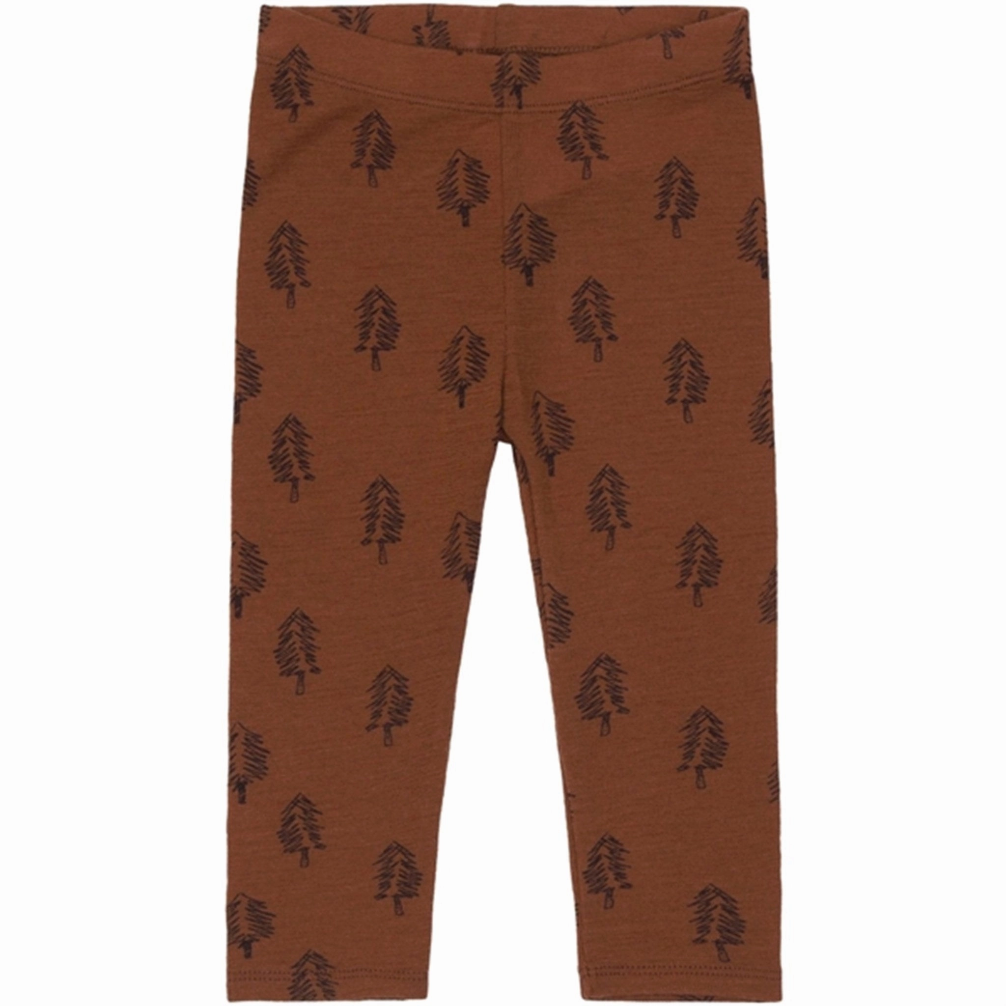 Soft Gallery Brown Patina Paula Tree Wool Leggings Soft Material Stylish Layer