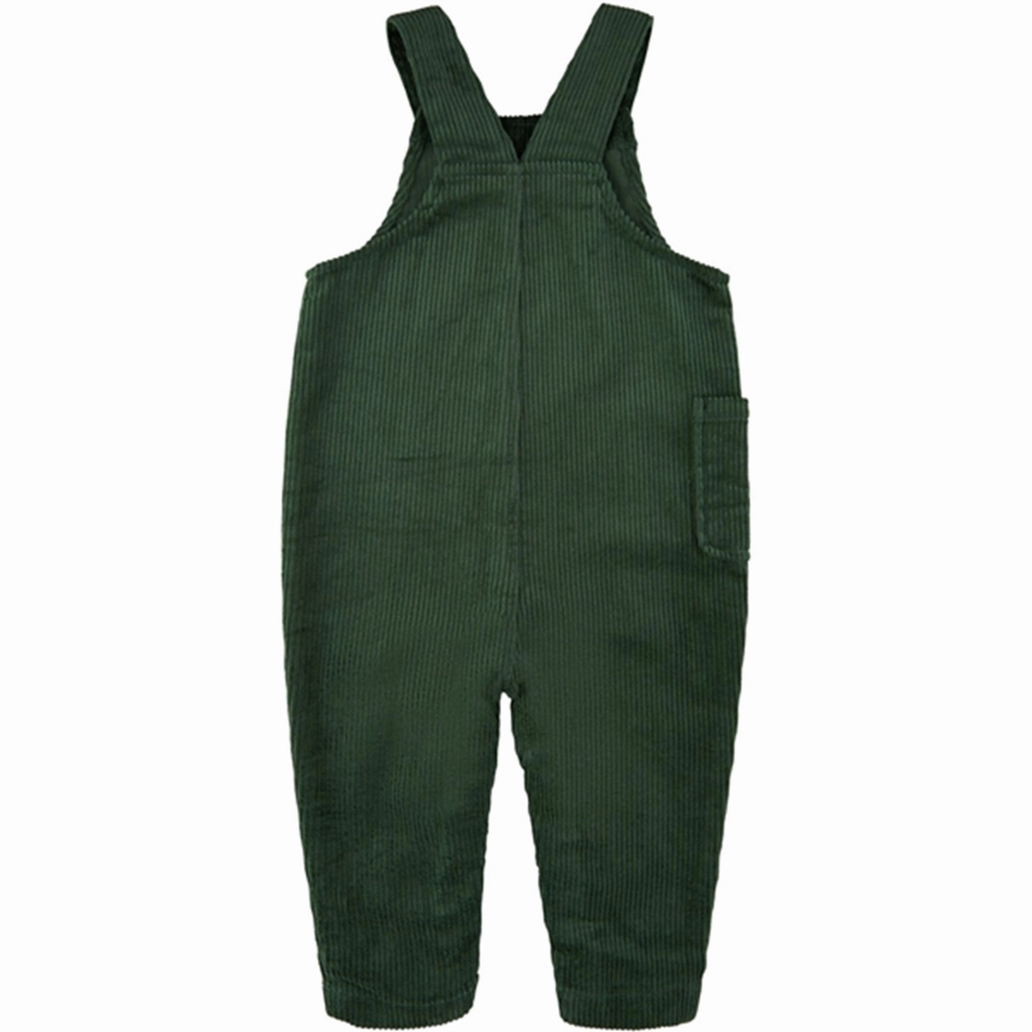 Soft Gallery Dark Forest Mickey Corduroy Overall Blackout fabric
