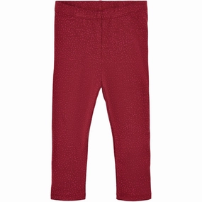 Neutral Wear Seamless Design Holiday Outfit Soft Gallery Tibetan Red Paula Minidots Leggings