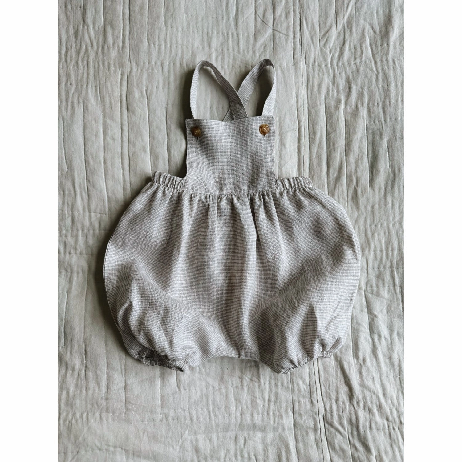 Lalaby Studdy Romper - Beach Basic Training Dinner Comfy