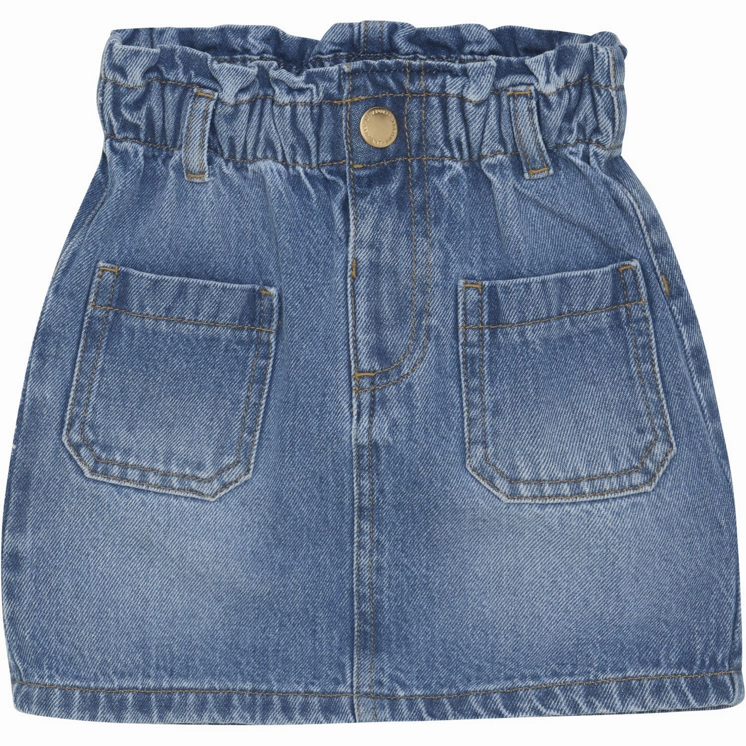 Bold Mood Stretch Comfort En Fant Light Denim Blue Skirt Denim