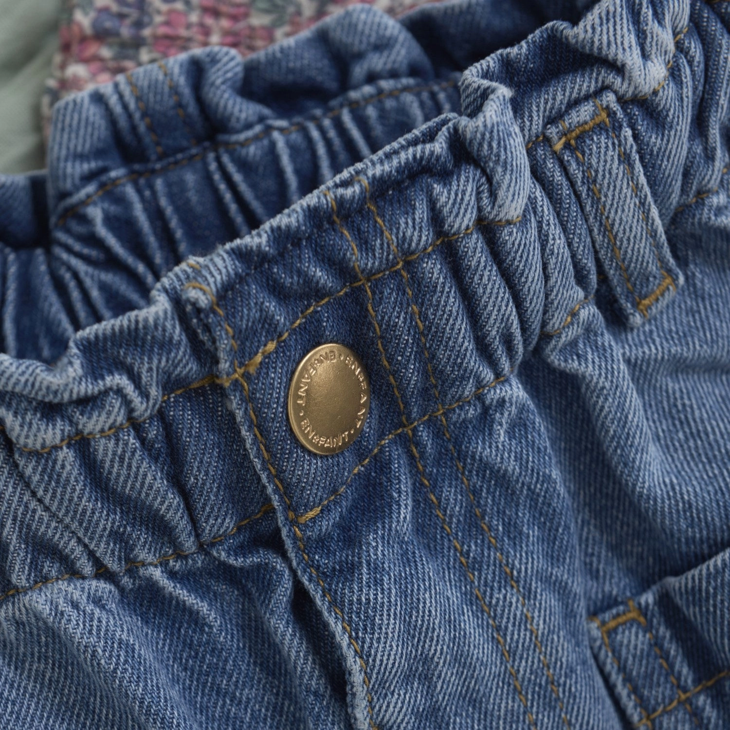 En Fant Light Denim Blue Skirt Denim Sustainable Innovation Comfort Innovation