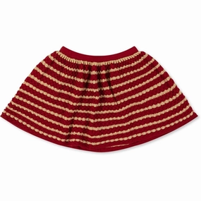 Konges Sl?jd Jolly Stripe Cane Knit Skirt Mix Separates