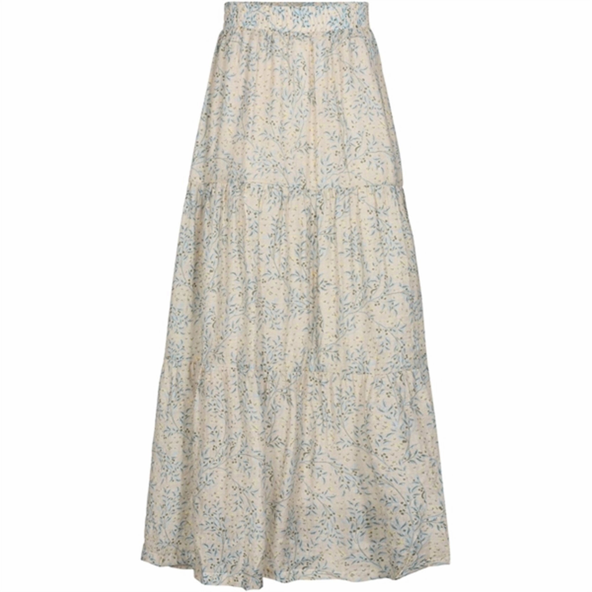 Sofie Schnoor Light Blue Skirt Style Layering Double Layer