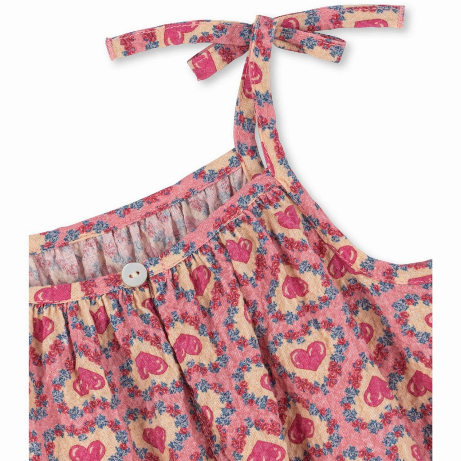 Urban Fancy Konges Sl?jd Felice Rose Vivian Strap Romper Gots