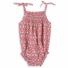 Premium Retro Konges Sl?jd Felice Rose Vivian Strap Romper Gots