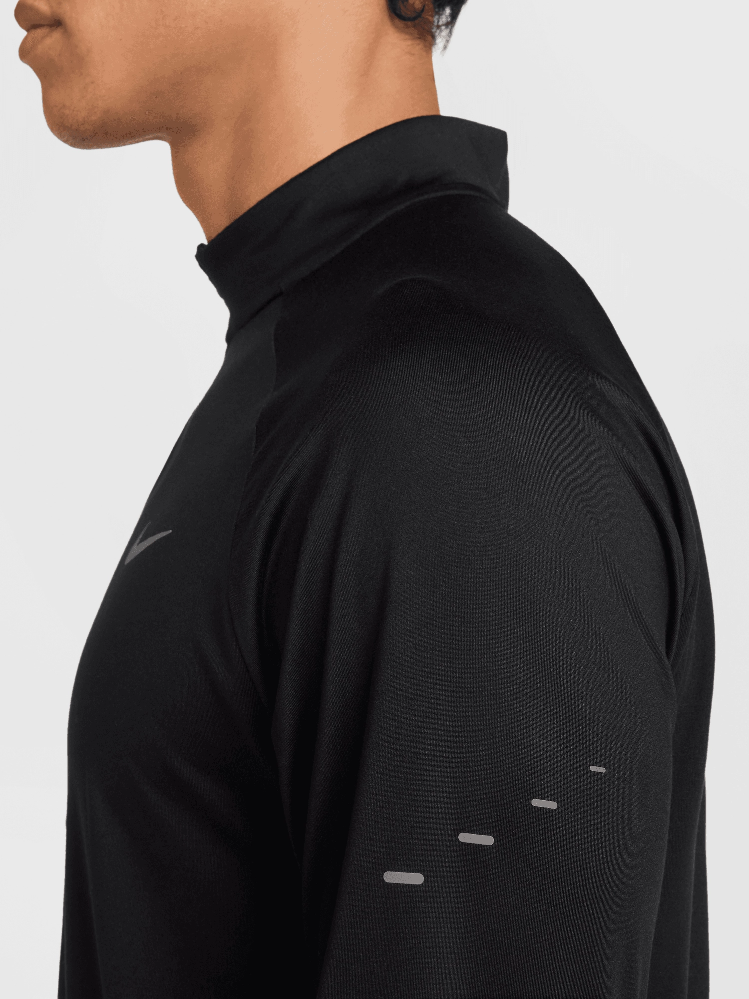 Layered Wear Pre Shrunk Cotton Stride Dri-FIT 1/4-Zip Running Top