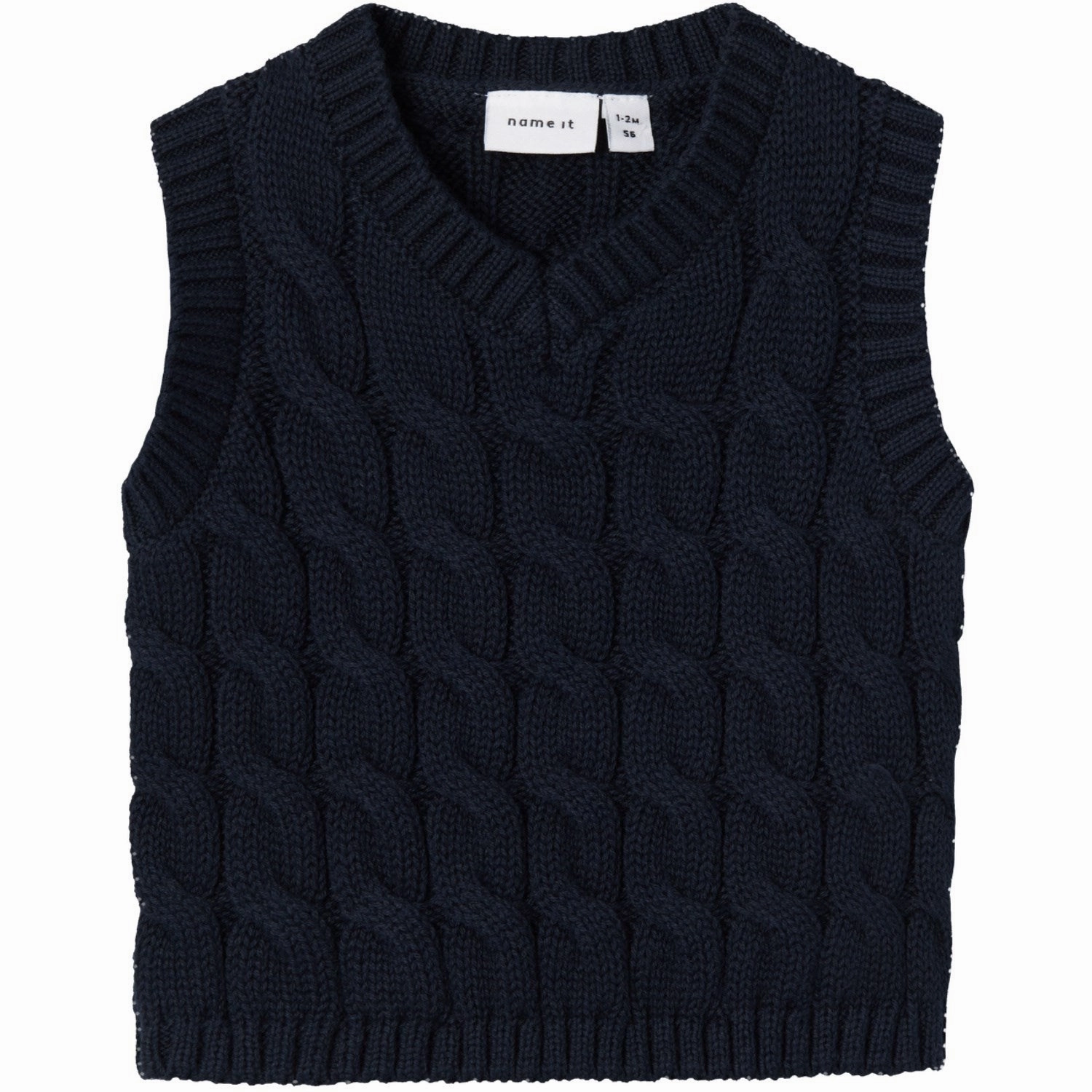 Name It Dark Sapphire Remon Knit Slipover without collars stale