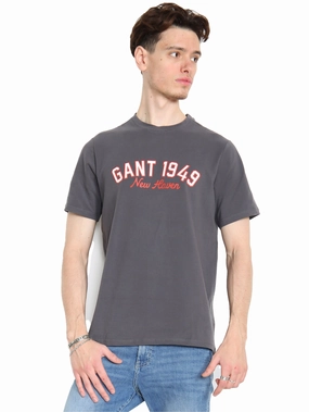 Classic Crew Neck Comfortable apparel Gant New Haven | Mens Crew Neck T-Shirts