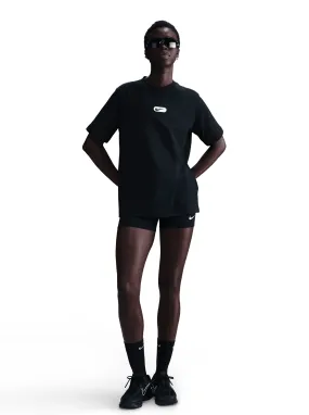 Layered Collar Stylish Essential Sportswear Club Short-Sleeve T-Shirt