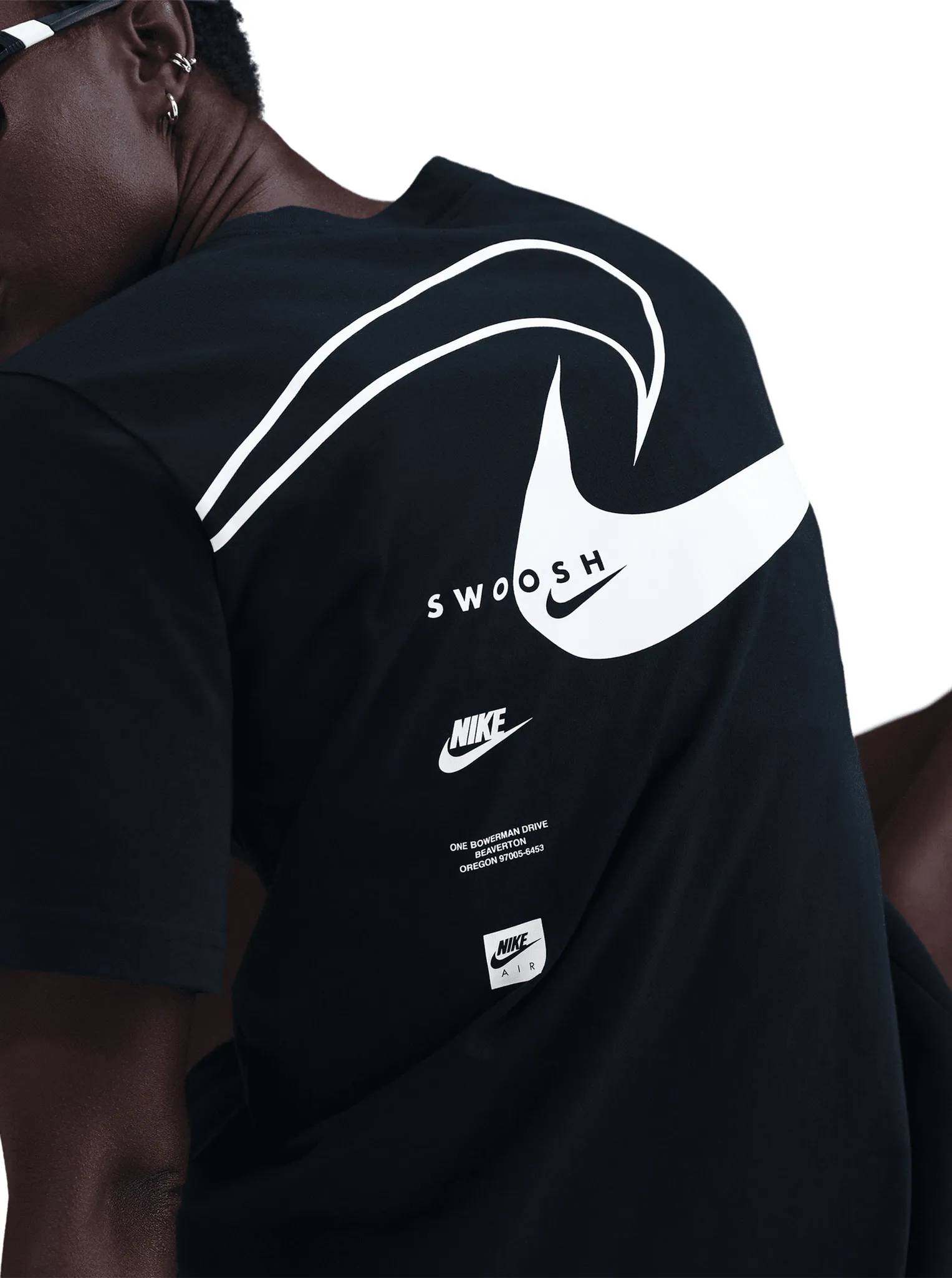 Smooth Neckline Friction Free Inner Lining Sportswear Club Short-Sleeve T-Shirt