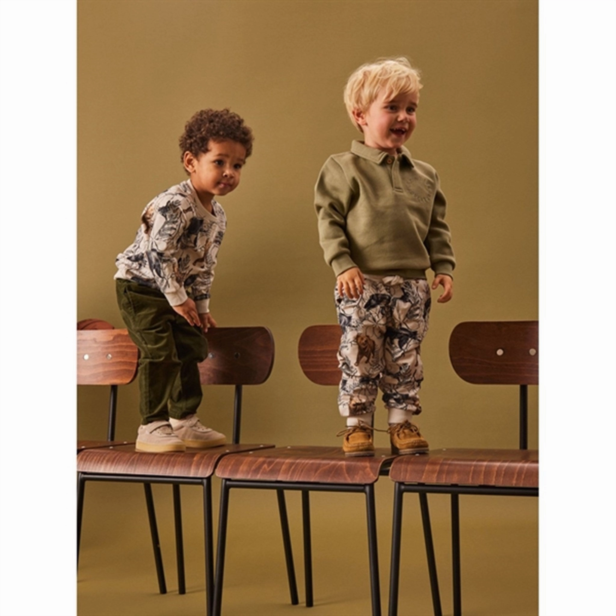 Name it Peyote Melange Olert Sweatpants QuickReleaseClosures