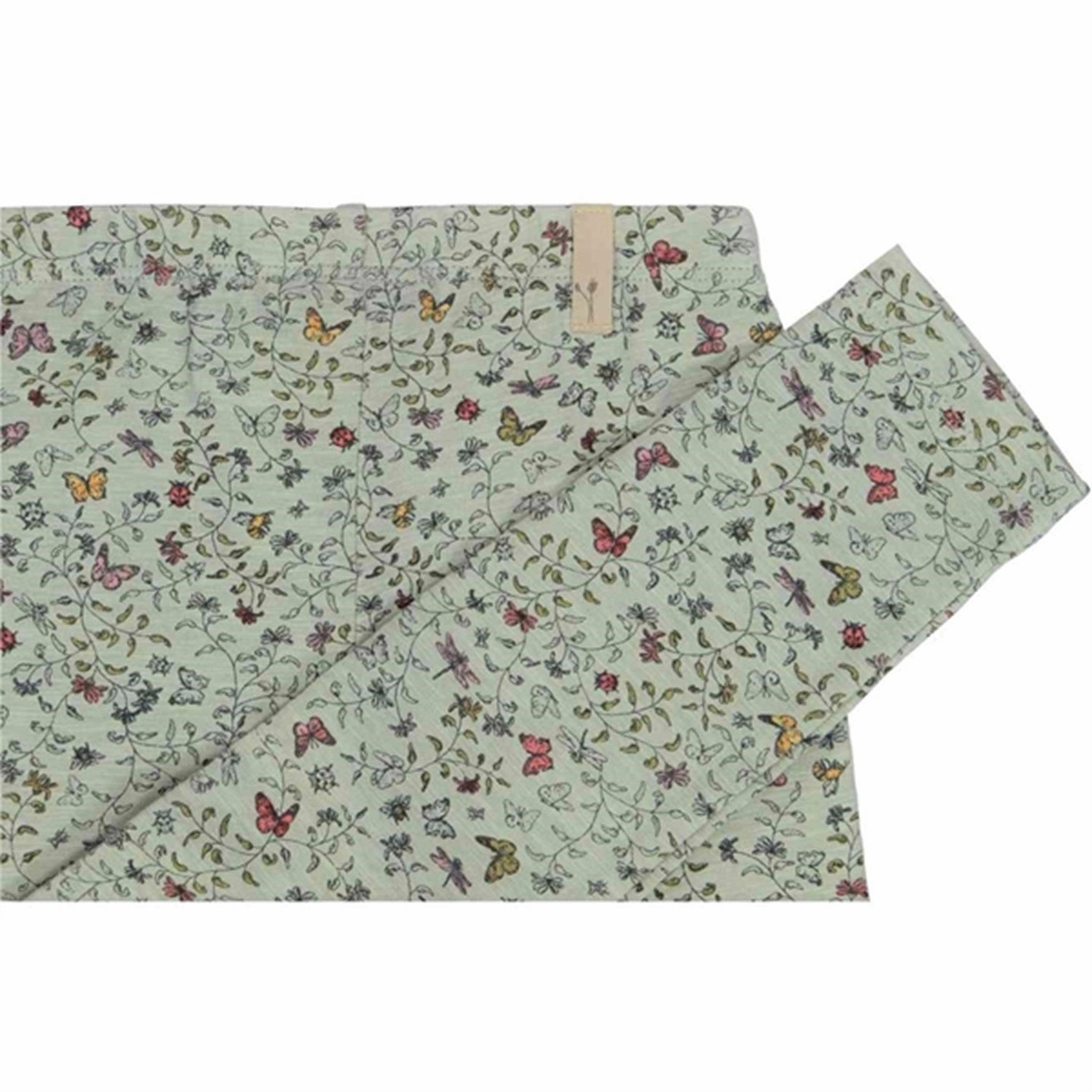 Mid Rise Support Wheat Morning Mist Insects Jersey Leggings