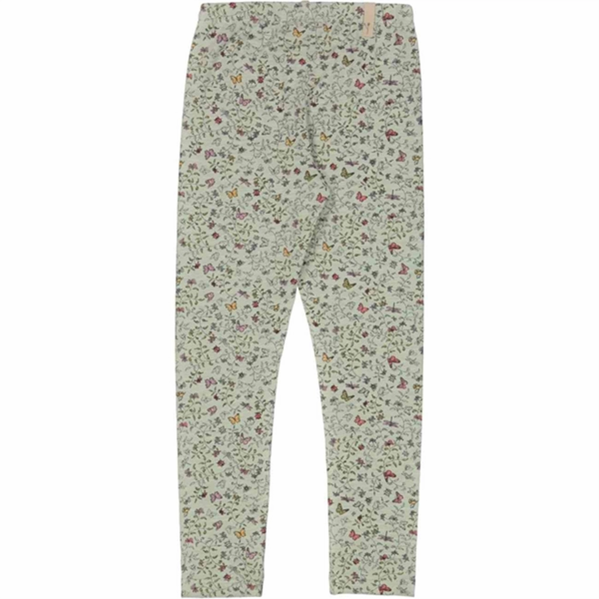 Wheat Morning Mist Insects Jersey Leggings Active Lifestyle Breathable Fit