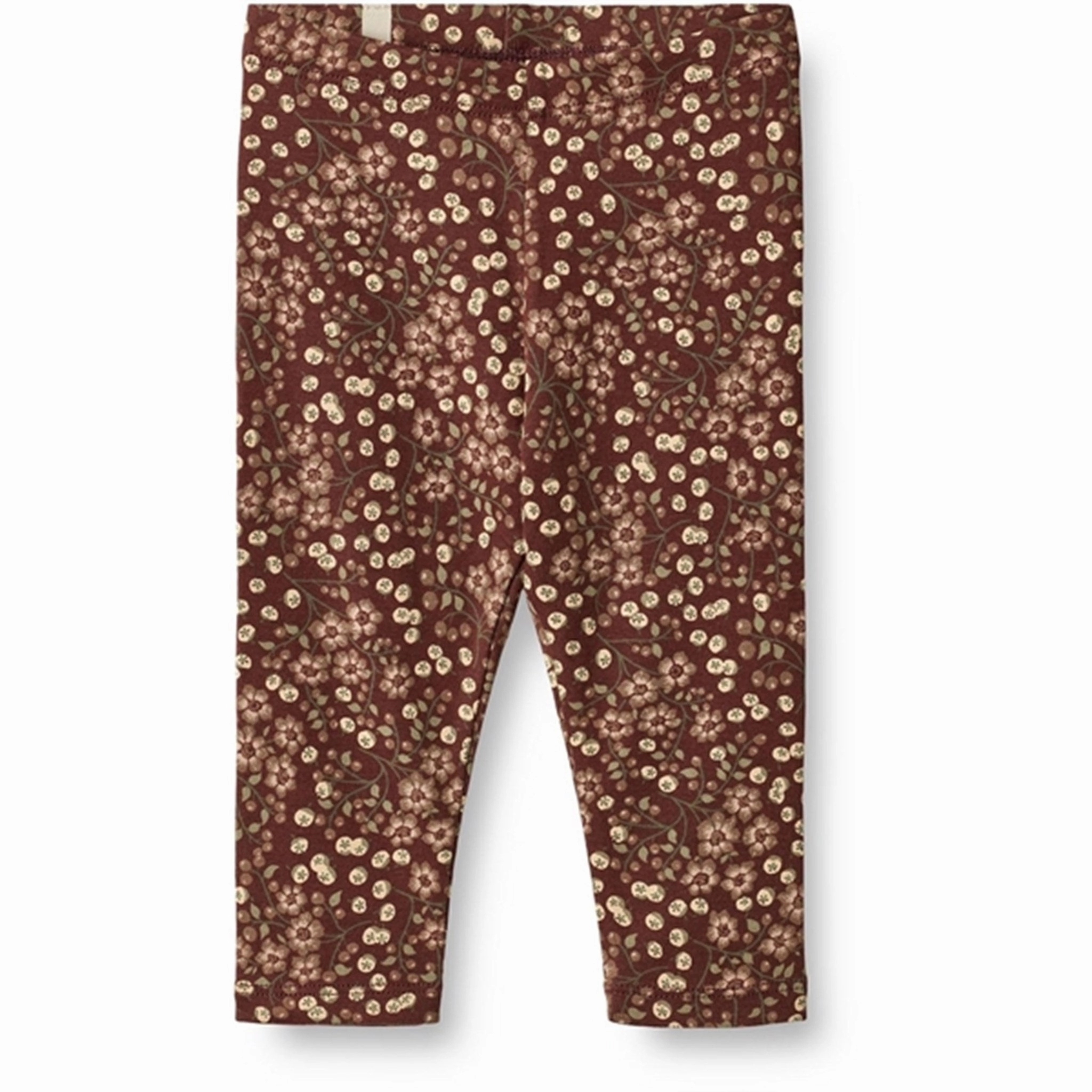 Breathable Waist Wheat Aubergine Berries Jersey Leggings Jules