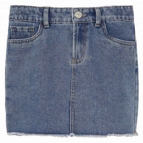 Name it Medium Blue Denim Lizzy Denim Skirt Secure Closure