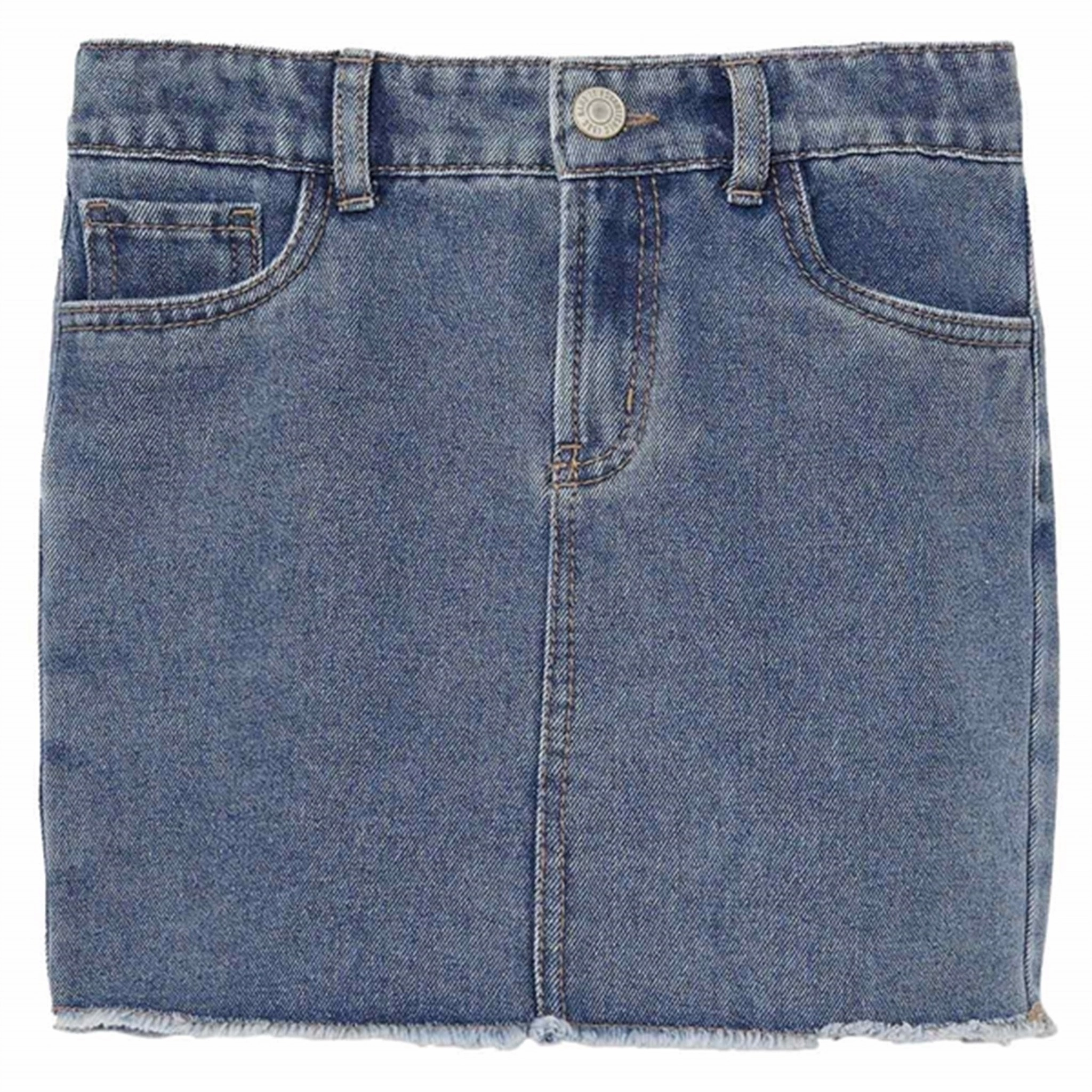 Name it Medium Blue Denim Lizzy Denim Skirt Anti Static Lining