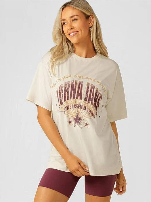 Stylish Details Reach For The Stars Boyfriend Tee