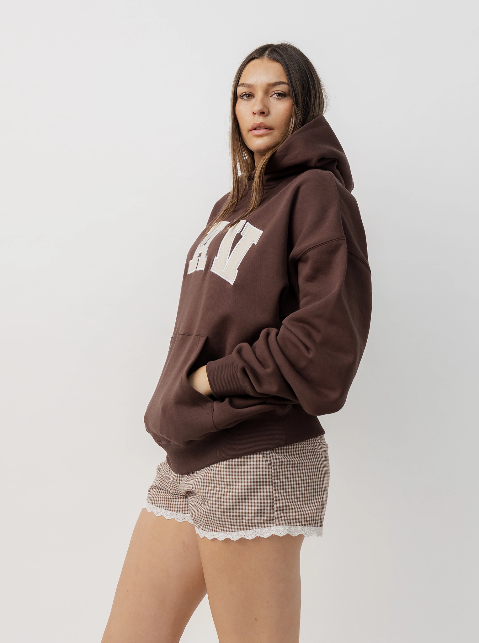 Applique Hoodie Water resistant coating City Energy