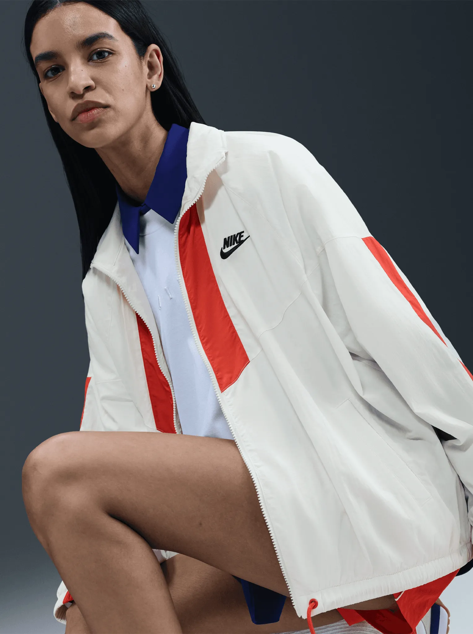 Sportswear Oversized Windrunner Jacket suitable for beach vacations