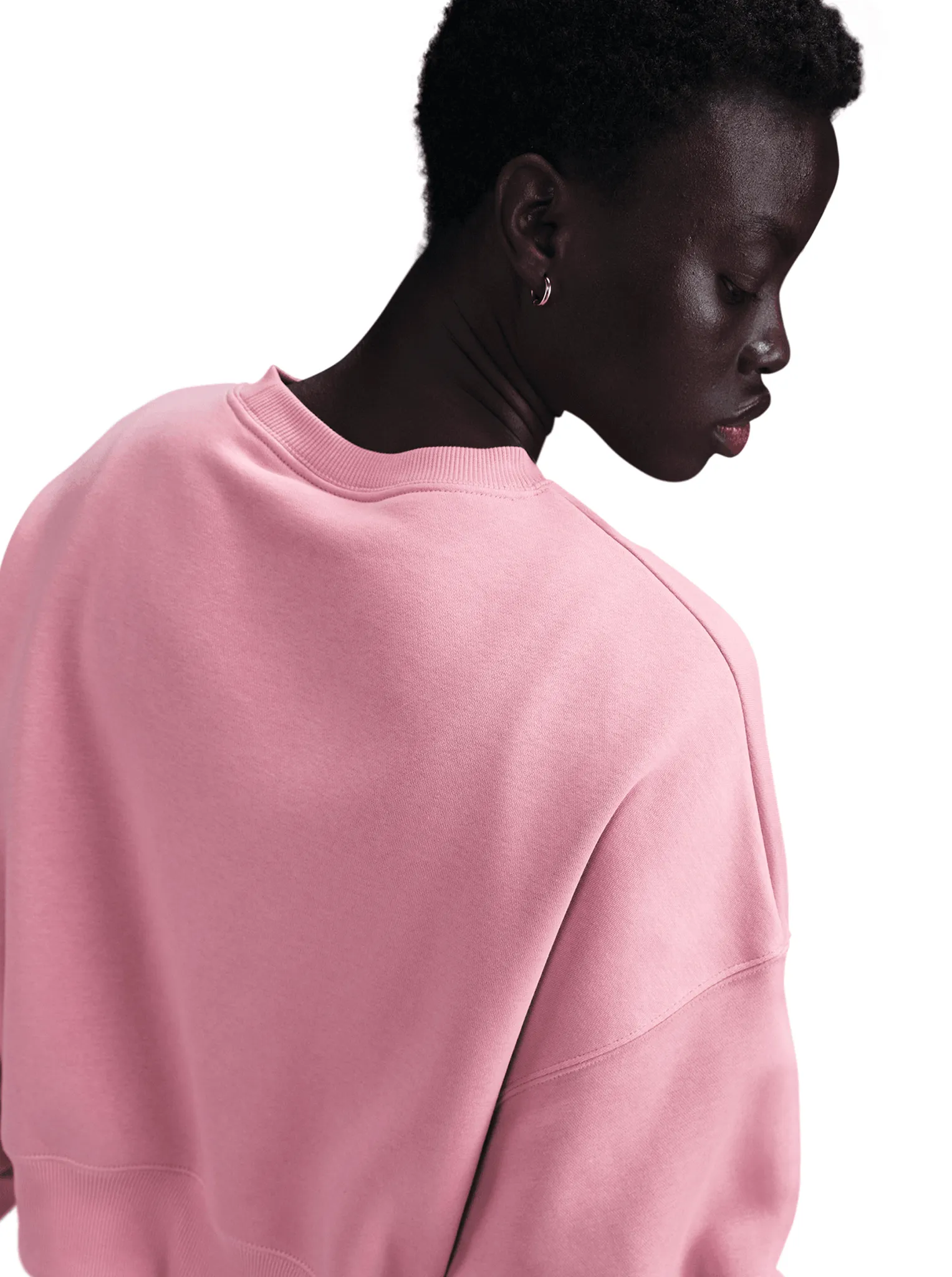 Sportswear Phoenix Fleece Oversized Crew-Neck Sweatshirt Eco Friendly Textiles