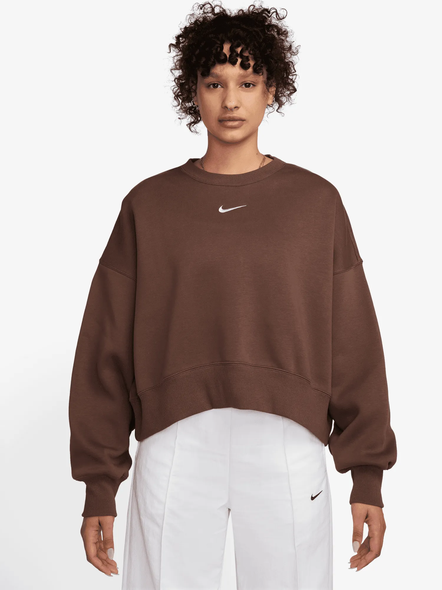 Sportswear Phoenix Oversized Crew-Neck Bohemian style Plush Feel