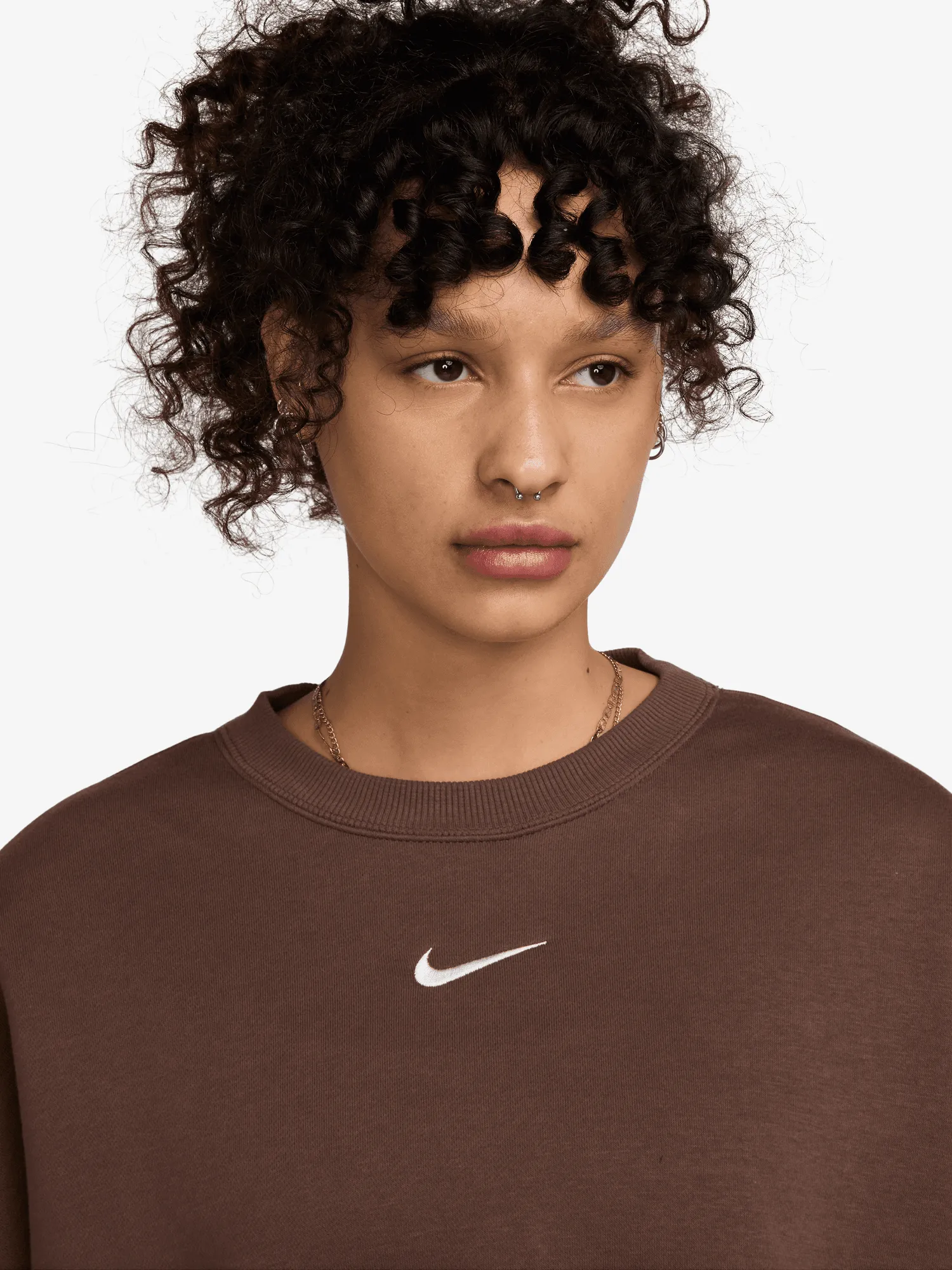 Sportswear Phoenix Oversized Crew-Neck Soft Texture