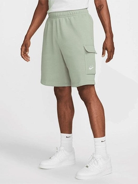 No Slip Waistband Clean Mood Sportswear Club Cargo Shorts