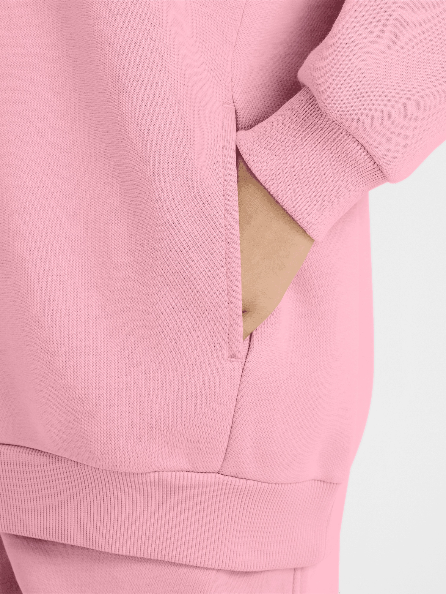 Stretchable Waistband Sportswear Club Fleece Oversized Pullover Hoodie Youth