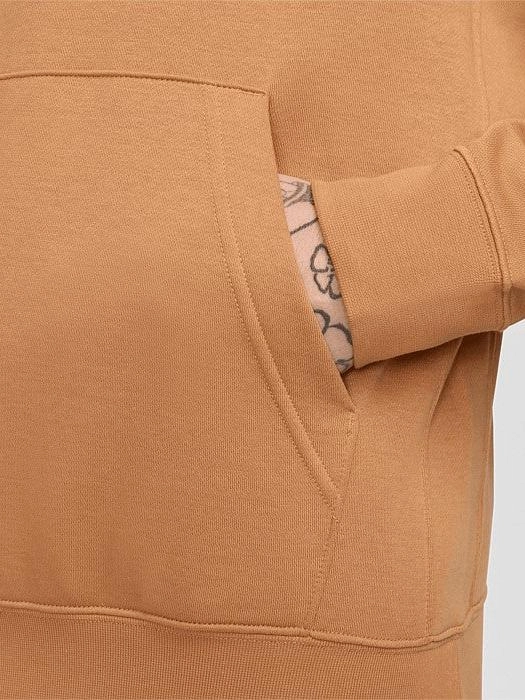 Sportswear Club Fleece Pullover Hoodie Adjustable Cuffs Oversized Cut