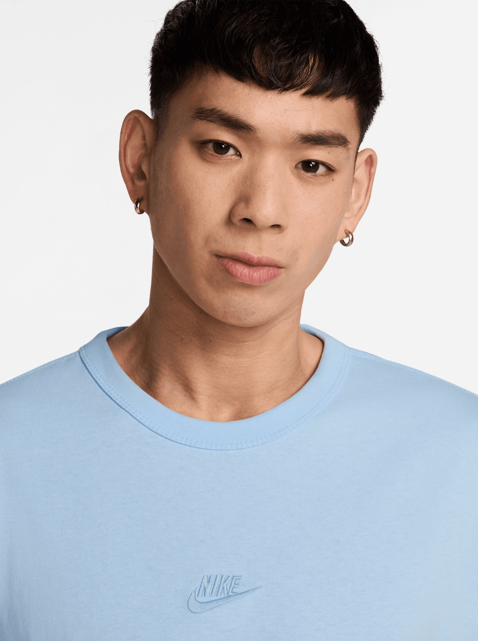 Sportswear Essential Tee Textured Surface Fashion Fit