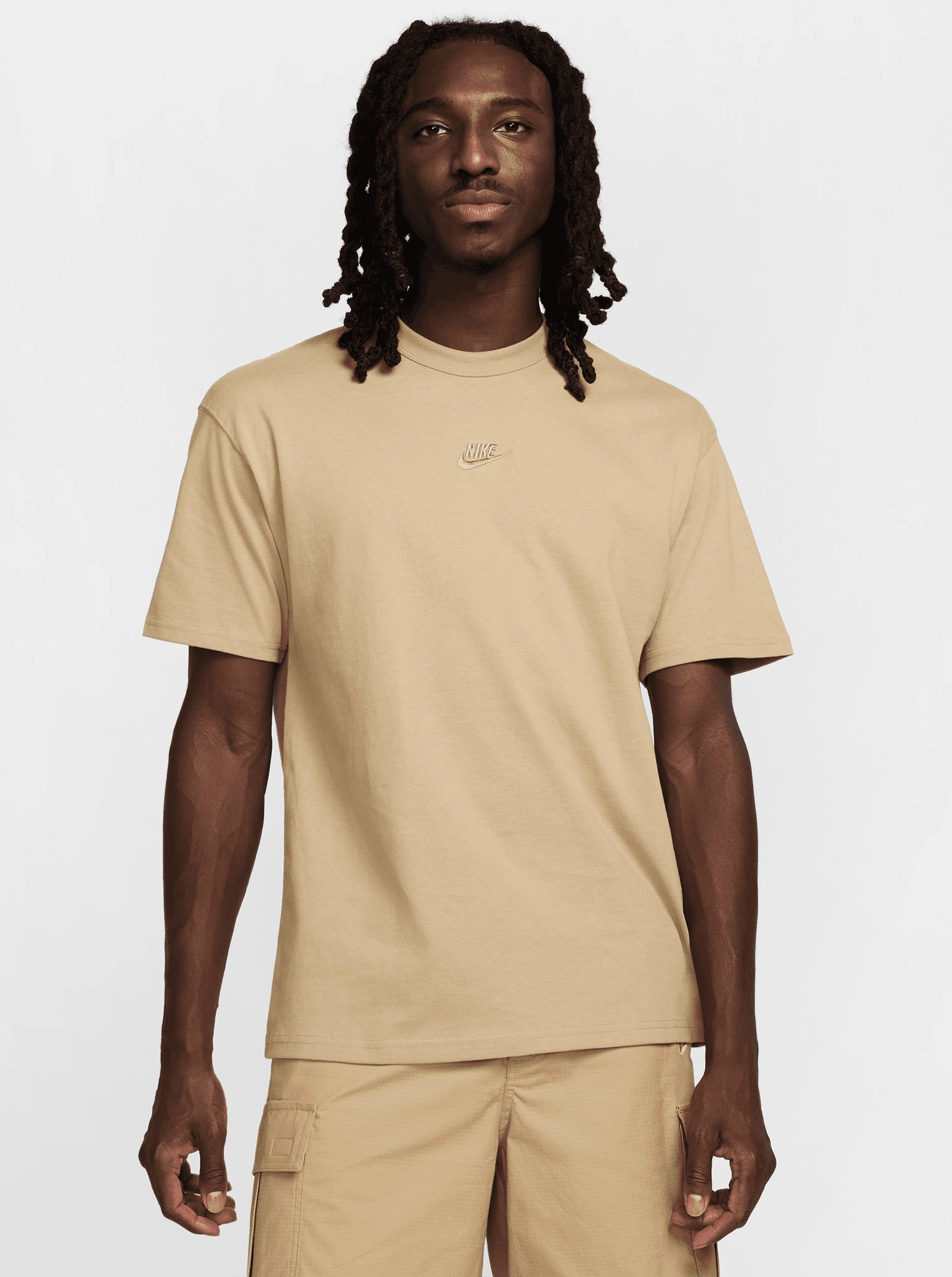 Chic Comfort Style Flexible Collar Sportswear Premium Essentials T-Shirt