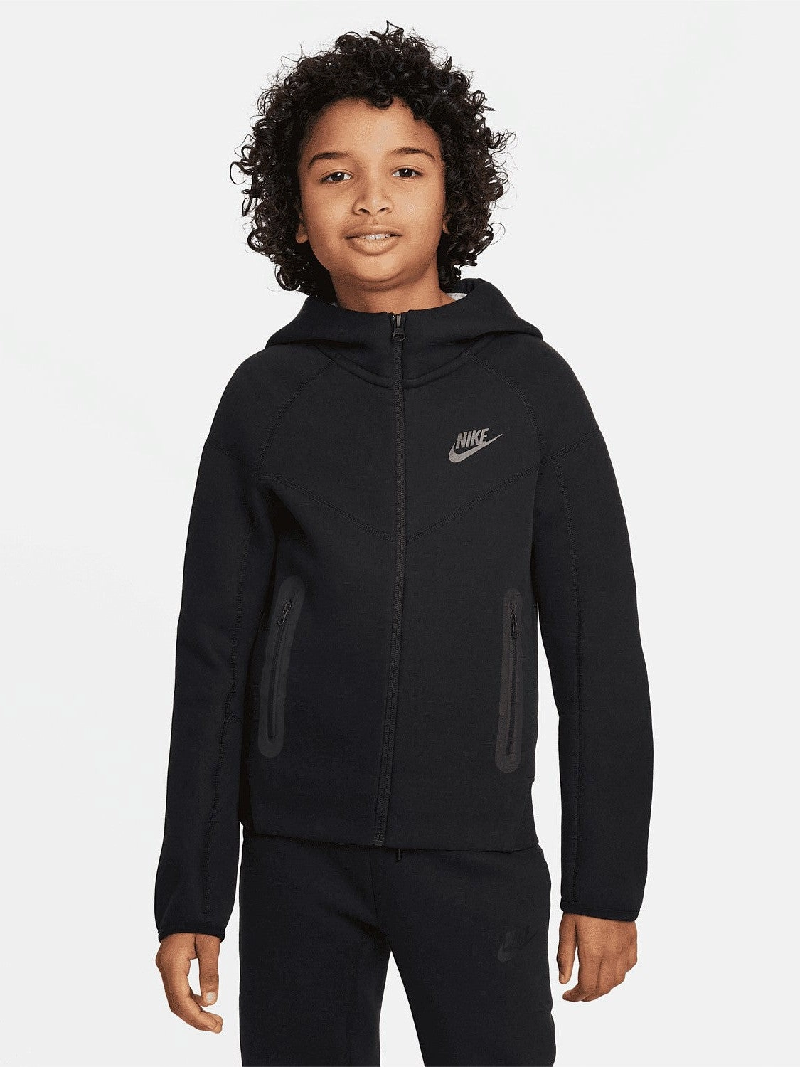 Sportswear Tech Fleece Full-Zip Hoodie Youth Warm Outfit