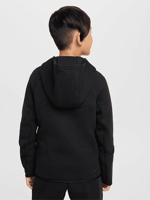 No Snag Zipper Premium Cotton Blend Sportswear Tech Fleece Full-Zip Hoodie Youth