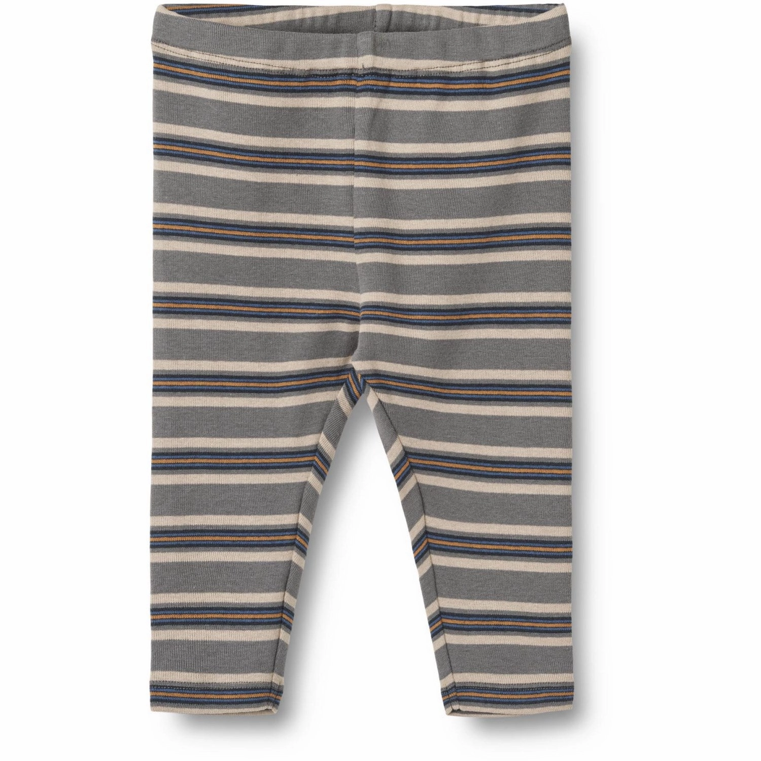 Wheat Stormy Blue Stripe Jersey Leggings Silas Chafe Resistant Edging