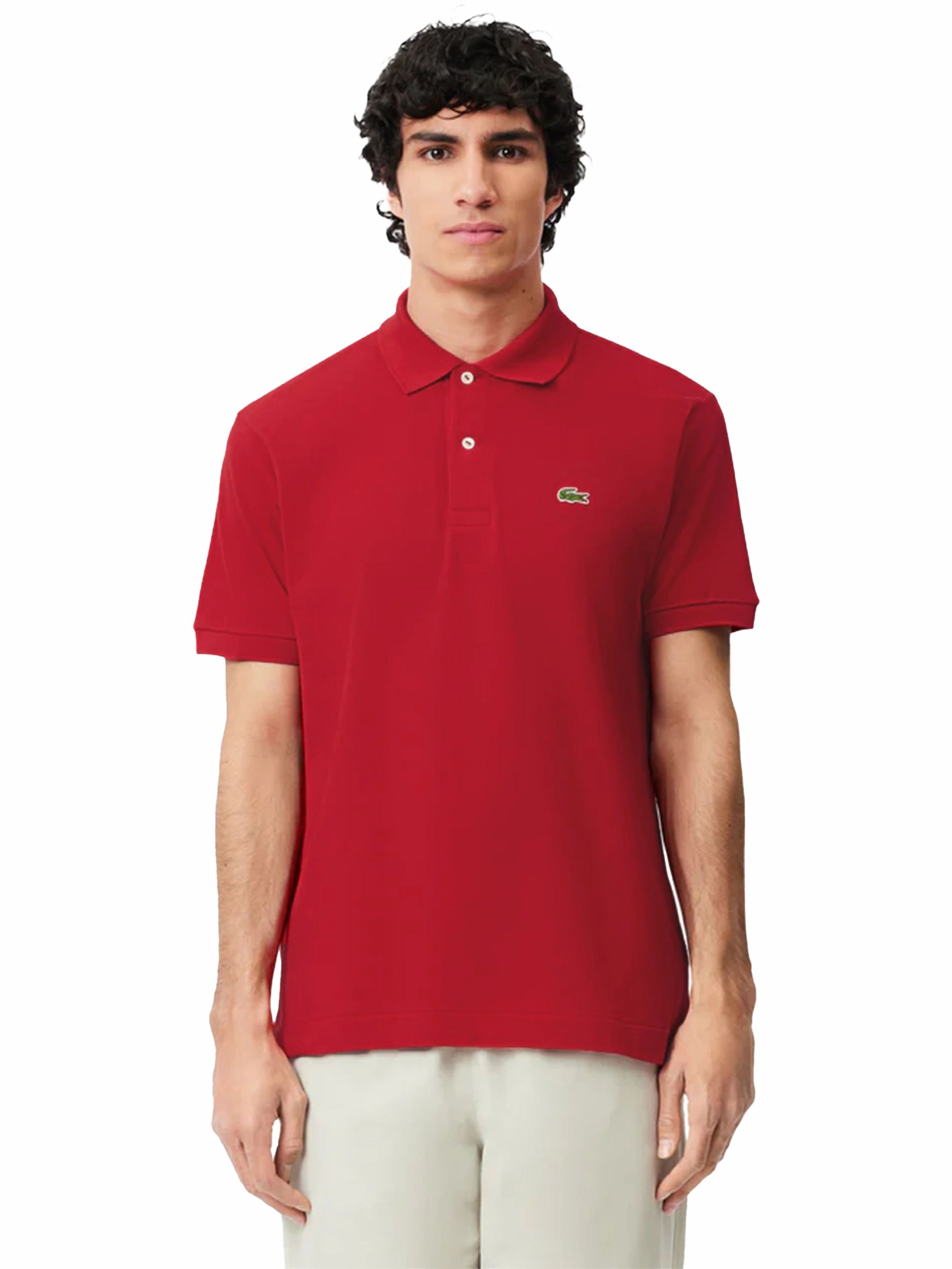 Lacoste | Mens Classic Fit Original Polo Shirt Durable Buttonholes