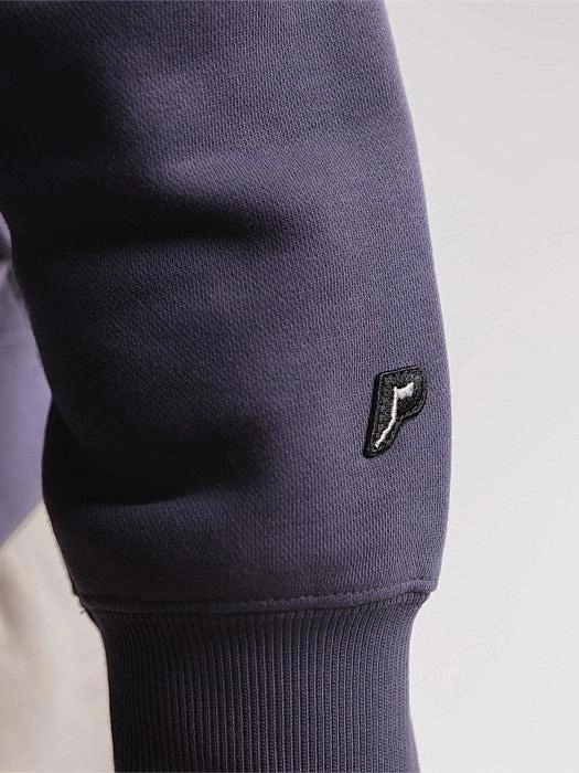 State of Mind Heavyweight Pullover in Washed Navy countryside drive Asian style