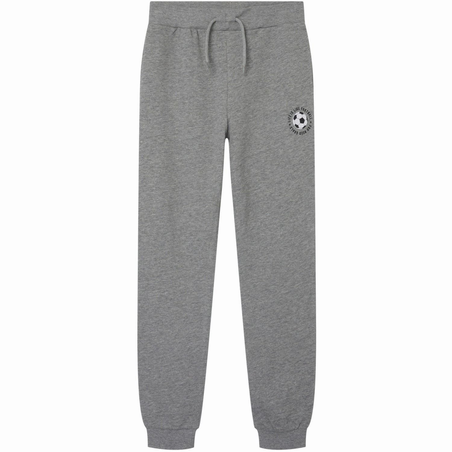 Name It Grey Melange Jefootball Sweatpants Value for Money attitude venue