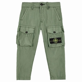 Stone Island Junior Pants Bottle Green ThermalRegulation