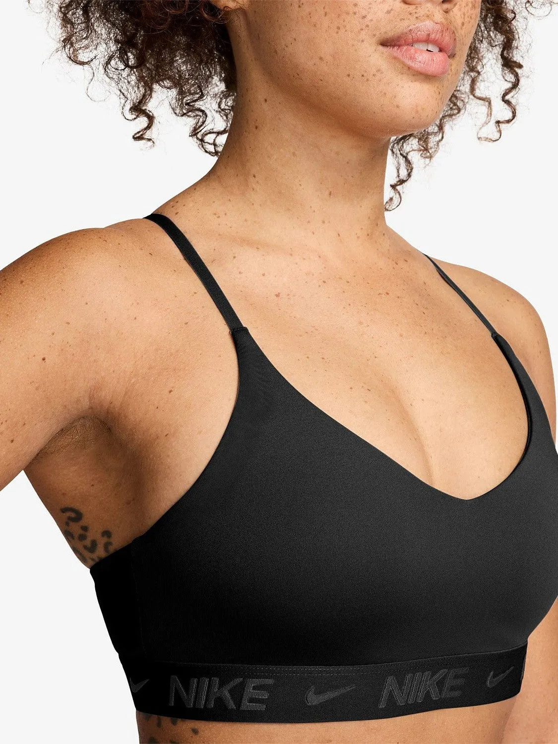 Indy Light Support Padded Sports Bra Anti Chafe Lining