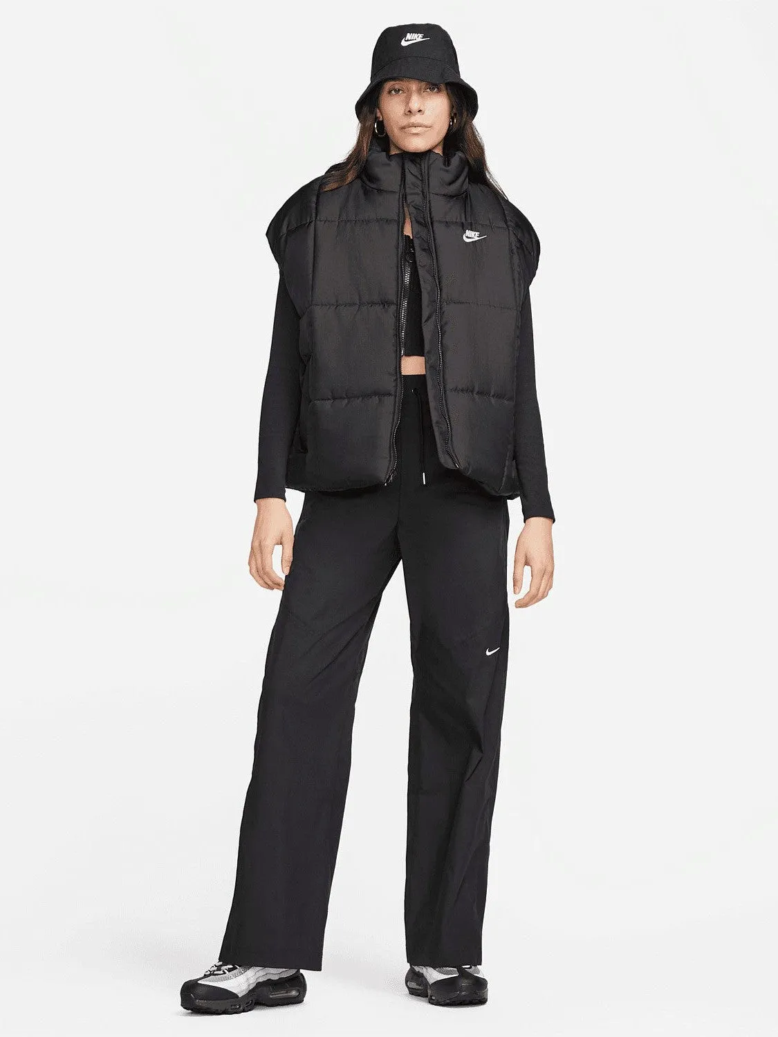 Mesh Backed Hood Classic Puffer Therma-FIT Vest